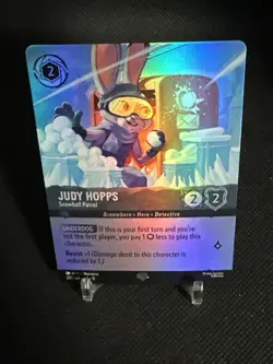 Judy Hopps - Snowball Patrol (Epic) 221/204 Winterspell Holo Disney Lorcana - Image 4