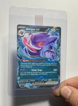 Gengar ex 104/162 Temporal Forces Ultra Rare Holo Pokemon Card - Image 4