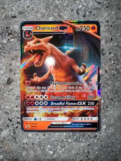 Pokemon TCG Cards Charizard GX SM195 Black Star Promo Holo MINT (Standard Size) - Image 3