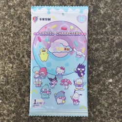 1x STAR Pack KABAO Sanrio trading cards Rare OG kuromi, hello kitty, my melody - Image 1