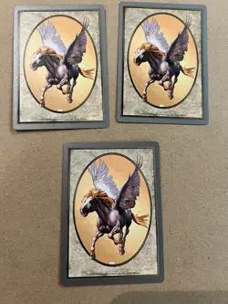 Pegasus Token - 3x - Unglued - MTG - Magic the Gathering - x3 - Image 1
