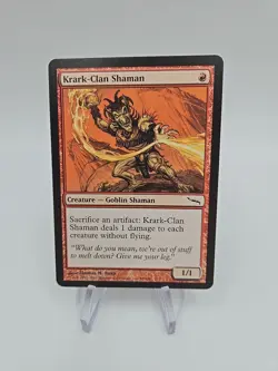 Krark-Clan Shaman - Mirrodin - LP - MTG - Red - Creature - Common - Image 1
