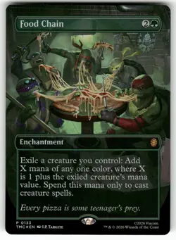 Food Chain P0133 TMNT: Commander Magic: The Gathering Foil NM - Image 1