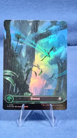 Forest 0266 Full Art Foil Land Edge Of Eternities EOE MTG Magic The Gathering C - Image 1