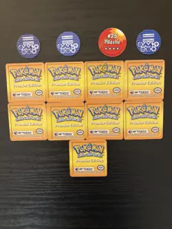 1999 | artbox | Lot of 9 Pokemon Premiere Edition Cards | Pokemon | Vintage - Image 2