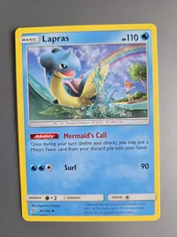 Lapras 36/236 With Misty Cameo Unified Minds Sun & Moon NM POKEMON - Image 1