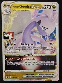 Hisuian Goodra VSTAR 131/196 Play! Prize Pack Series 4 Promo UR Holo Pokemon NM - Image 1