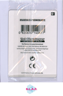 KNAKRACK POKEMON 114/236 2019 BUND DER GLEICHGESINNTEN SEALED HOLO GERMAN - Image 2