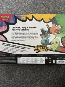 Pokemon TCG Ascended Heroes First Partner Deluxe Pin Collection SEALED✅ - Image 2