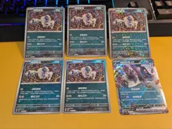 Pokemon Absol Master Ball Holo 08 1,2,3,4,5,7 Gem Pack Vol. 3 Chinese CBB3C US - Image 1