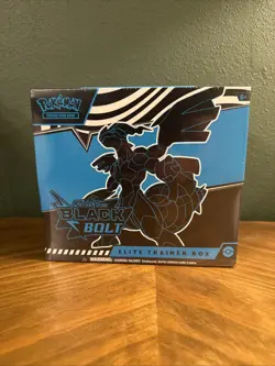 Pokemon TCG Scarlet & Violet – Black Bolt Elite Trainer Box ETB – New Sealed - Image 1