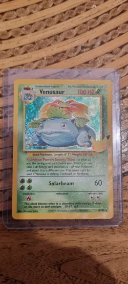Venusaur 15/102 Classic Collection Celebrations Pokemon - Image 3