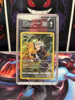 2022 Pokemon SW&SH Lost Origin Pikachu Trainer Gallery PSA 9 Mint #TG05/TG30 - Image 1