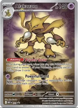 Pokemon - MEP 009 - Alakazam - Mega Evolution Promo - Image 2