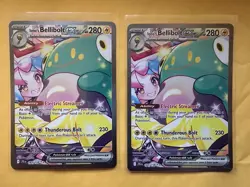 Iono's Bellibolt EX 183/159 Journey Together Sir NM Pokemon TCG Card (2x) - Image 1