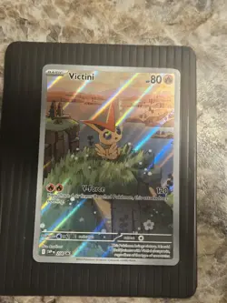 Pokemon TCG Victini Full Art Holo Black Star Promo Card 208 - Image 1