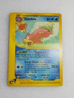 Pokemon Slowbro Rare Aquapolis 33/147 Regular 2002 English NM - Image 1