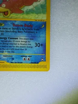 Pokemon Slowbro Rare Aquapolis 33/147 Regular 2002 English NM - Image 5