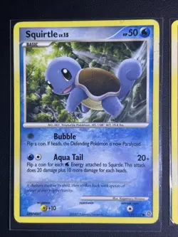 3 Card Pokemon Secret Wonder Starter Lot NM (squirtle, Charmander, Bulbasaur) - Image 2