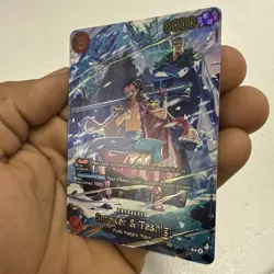 Smoker And Tashigi EB04-003 Alt Art SP One Piece TCG OP15 English - Image 2