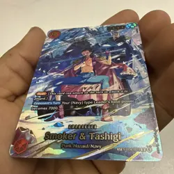 Smoker And Tashigi EB04-003 Alt Art SP One Piece TCG OP15 English - Image 4