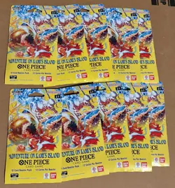One Piece TCG OP15-EB04 - Sleeved Booster Packs (Lot Of 10) ✅IN HAND ✅Brand New - Image 1