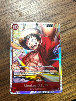 Monkey.D.Luffy ST10-006 SR The Three Captains Holo Foil One Piece TCG NM - Image 1