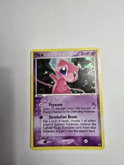 Pokemon Mew TCG Black Star 2006 Promo Holo Card 040 - Image 1