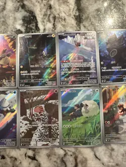 Korean Pokemon 10 Card Lot Of Art Rares - Image 3