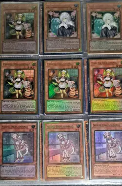 84 Card Lot Of Yugioh MAGO Gold Cards Binder Collection - Image 2