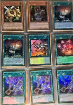 84 Card Lot Of Yugioh MAGO Gold Cards Binder Collection - Image 5