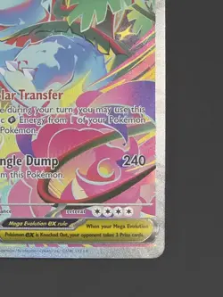 Pokemon TCG Mega Venusaur EX Card 177/132 Mega Evolution Sir - Image 4