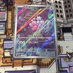 Pokemon TCG Tinkatink Scarlet & Violet Paldea Evolved Holo Card 216/193 - Image 1