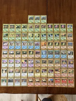 Pokemon TCG Gym Heroes Lot 80 Cards 2000 English - Image 1