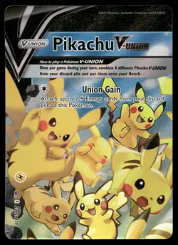 Pikachu V-Union Promo SWSH: Sword & Shield Promo Cards SWSH139 NM - Image 1