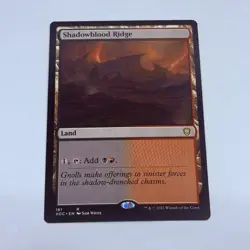 Shadowblood Ridge 181 Magic The Gathering Trading Card MTG Tc7 - Image 1