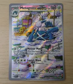 Pokemon Metagross 178/162 Temporal Forces Illustration Rare TCG Card - Image 1