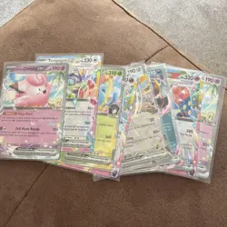 8x Ascended Hero’s Ex Cards Pokemon TCG Near Mint Condition Pack Fresh - Image 1