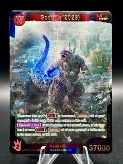 Godzilla Card Game Godzilla 2023 Ebp01-010+ SP Gold + Moguera Gold - Image 1