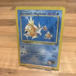 Giovanni's Magikarp 73/132 Common Unlimited - Gym Challenge Pokemon Card HP WOTC - Image 3