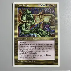 Nicol Bolas - Chronicles MTG 1995 #81 - Image 2