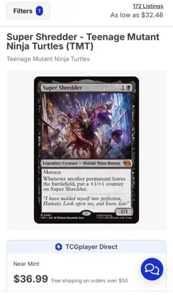 Super Shredder Teenage Mutant Ninja Turtles Regular Fresh Pulled - Image 3