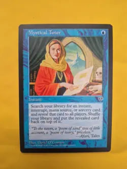 Mystical Tutor NM Normal U Mirage - Image 1