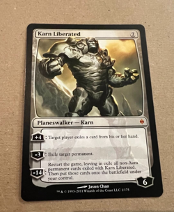 Karn Liberated - New Phyrexia - MTG - Magic the Gathering - Image 1