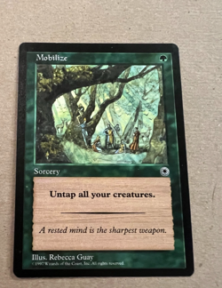 Mobilize - Portal - MTG - Magic the Gathering - LP - Image 1