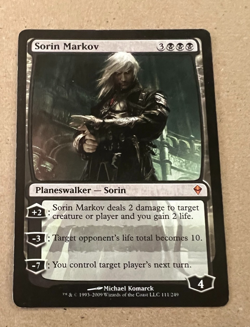 Sorin Markov - Zendikar - MTG - Magic the Gathering - Image 1