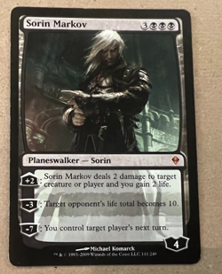 Sorin Markov - Zendikar - MTG - Magic the Gathering - Image 2