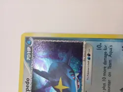 Pokemon TCG 2004 Team Aqua's Sharpedo 5/95 Reverse Holo MP - Image 2