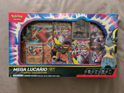 Pokemon TCG Mega Lucario ex Figure Collection SEALED! - Image 1