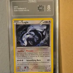 The Pokemon Company Lugia 78/124 Fates Collide Rare Regular TAG 8 English - Image 1